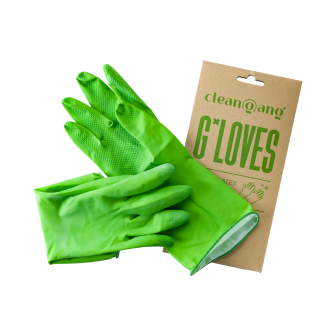 rękawice lateksowe wielorazowe M