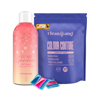 zestaw do prania kolorów z kapsułkami