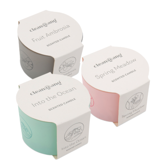 zestaw świeczek zapachowych, 3 szt.