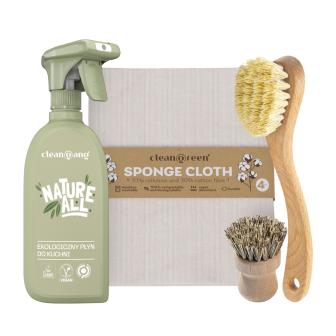 ekologiczny zestaw do czyszczenia kuchni