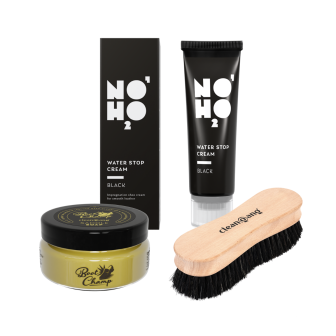 zestaw do czyszczenia czarnej skóry