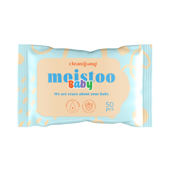 nawilżany papier toaletowy dla dzieci, 50 szt. 