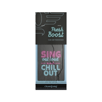 zawieszka zapachowa do samochodu Fresh Boost