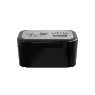 gąbka do nabłyszczania obuwia, czarna