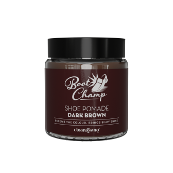 pasta do obuwia ciemnobrązowa, 100 ml