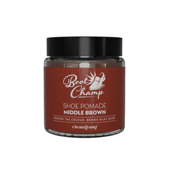 pasta do obuwia brązowa, 100 ml