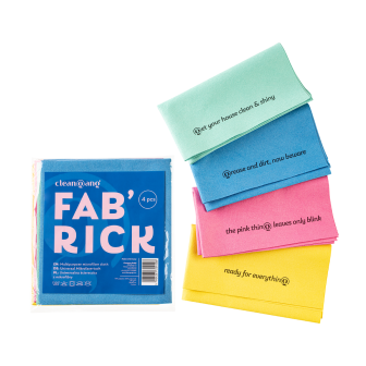 ściereczki do sprzątania z mikrofibry, 4 szt.