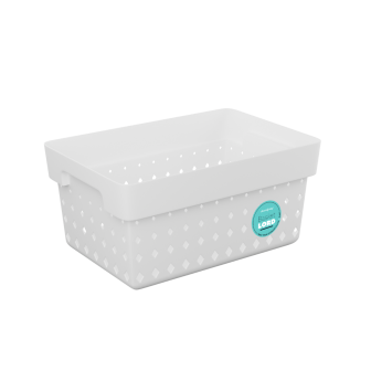 pojemnik do przechowywania mały, biały