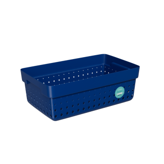 pojemnik do przechowywania średni, granatowy