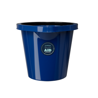 wiadro 10 l, granatowe