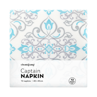 serwetki airlaid, azulejo, 12 szt.