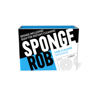 Nasączona preparatem gąbka do płyt grzewczych i indukcyjnych