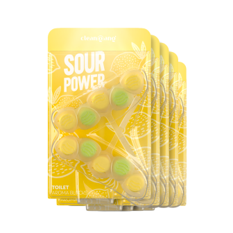 zapas kostek do WC Sour Power 5 x 2 szt.