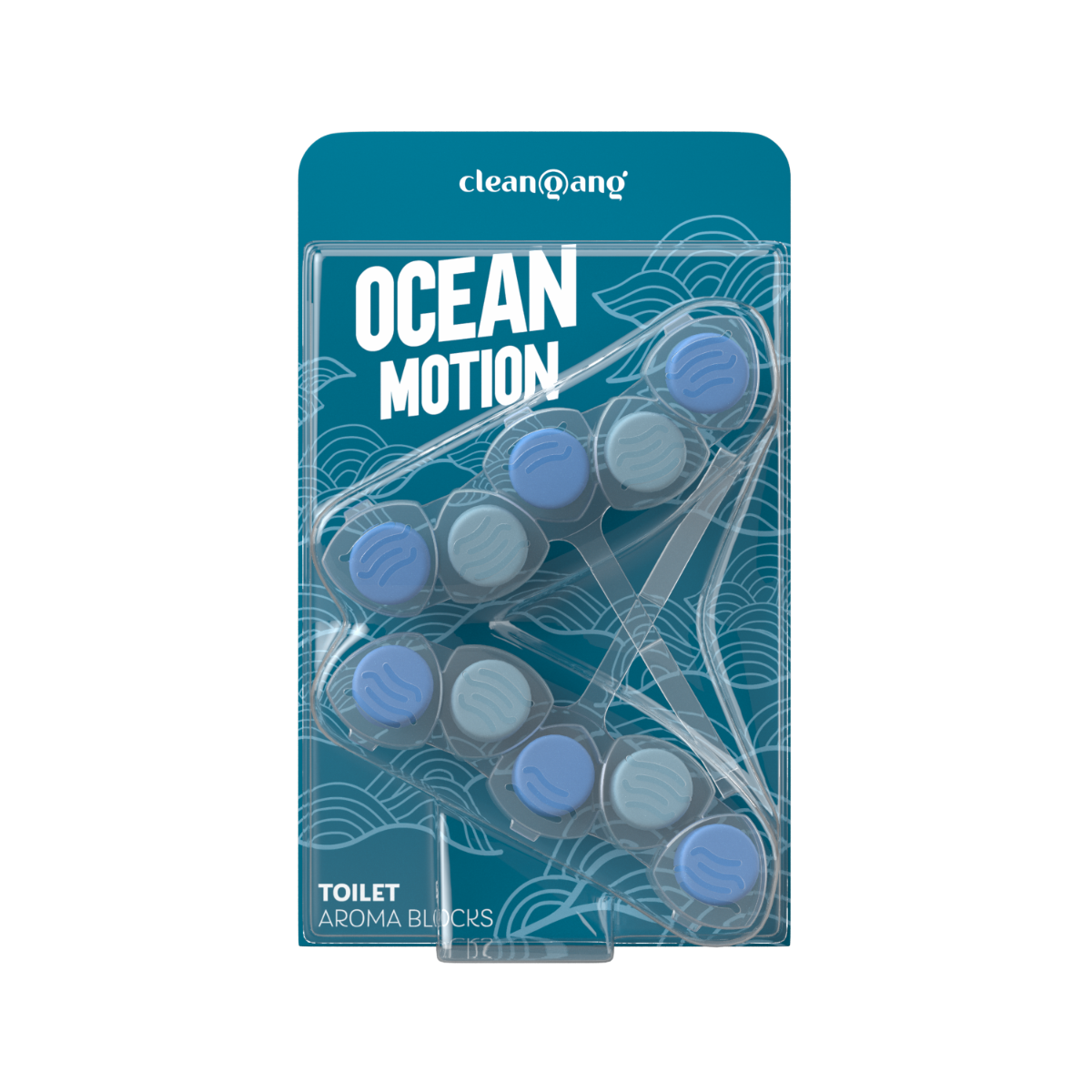 kostka do WC Ocean Motion, 2 szt.